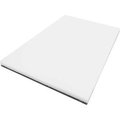 Americo Global Industrial„¢ 14" x 20" Floor Pad, White, 5 Per Case 40401420